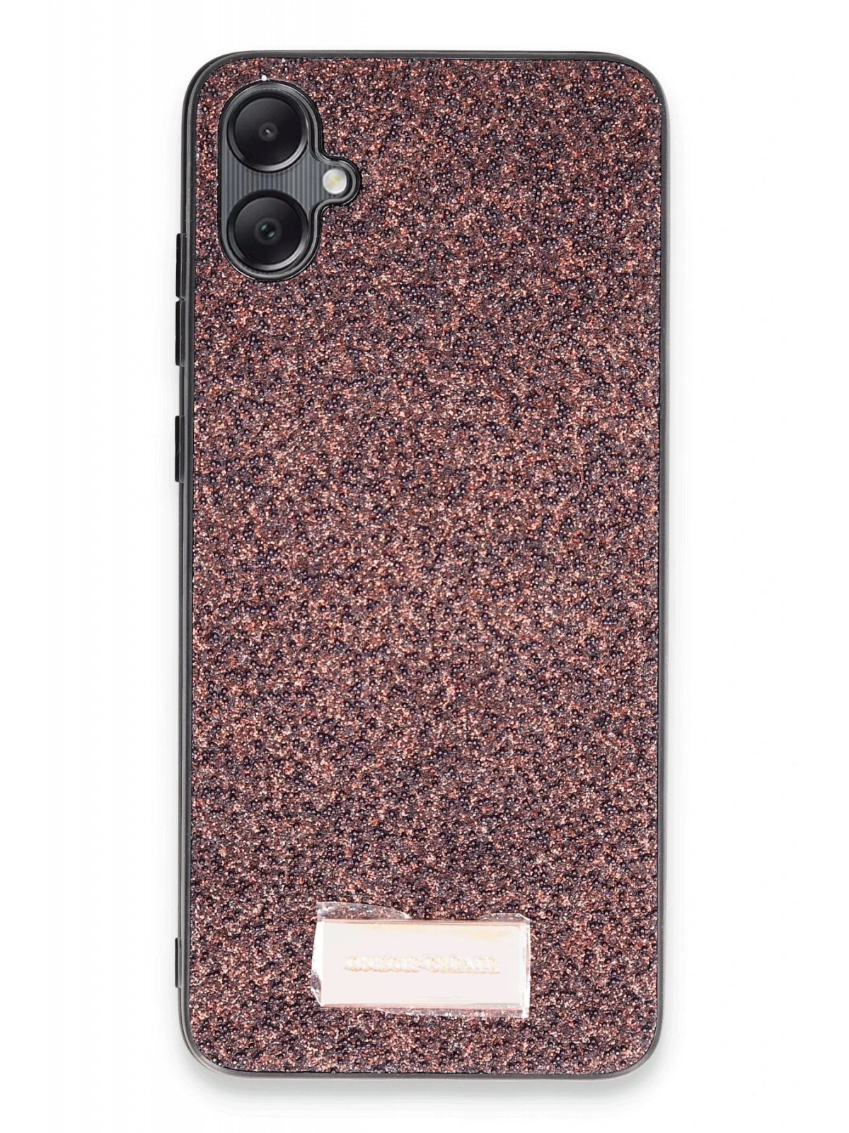 Onegif Samsung Galaxy A05 Bright Simli Kapak - Derin Mor