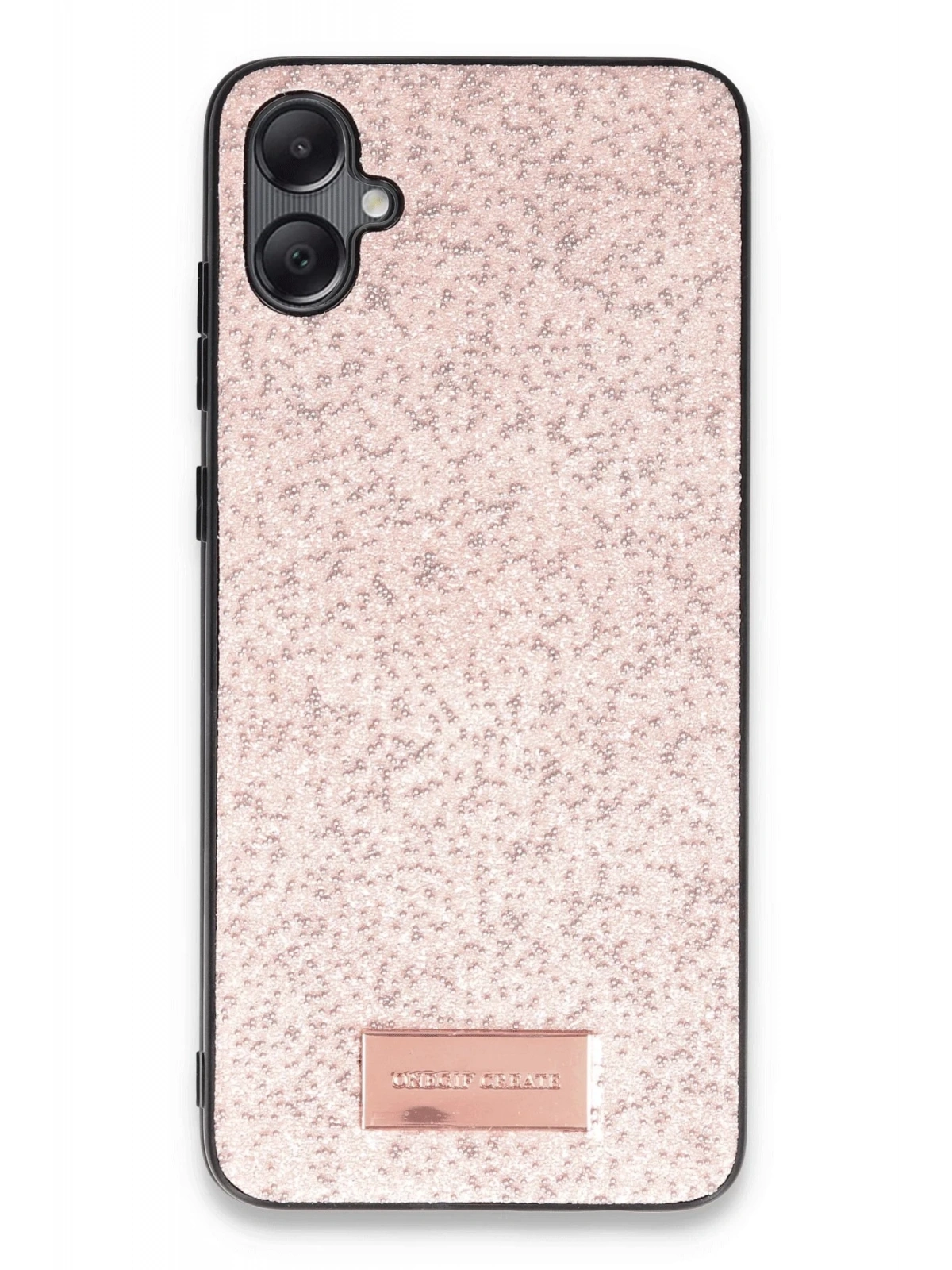 Onegif Samsung Galaxy A05 Bright Simli Kapak - Pembe