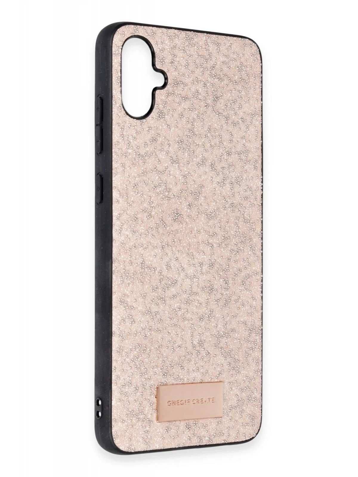Onegif Samsung Galaxy A05 Bright Simli Kapak - Pembe