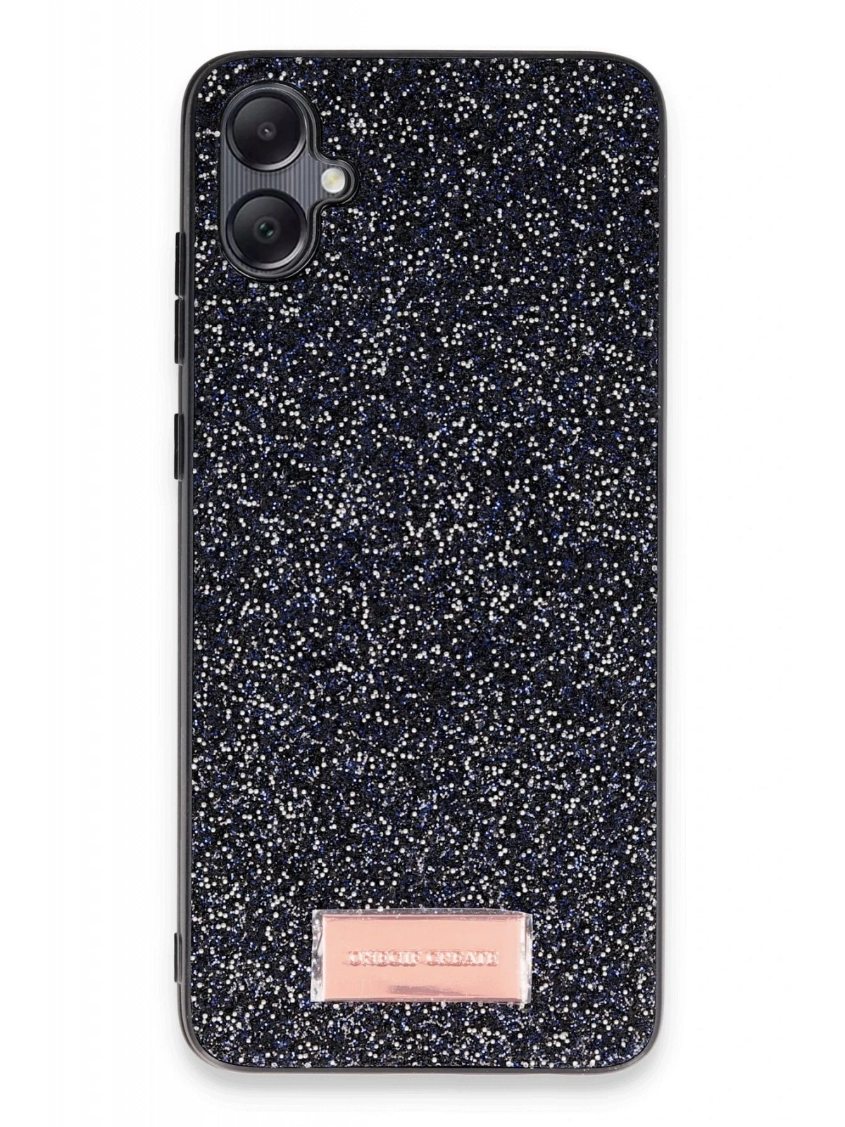 Onegif Samsung Galaxy A05 Bright Simli Kapak - Siyah