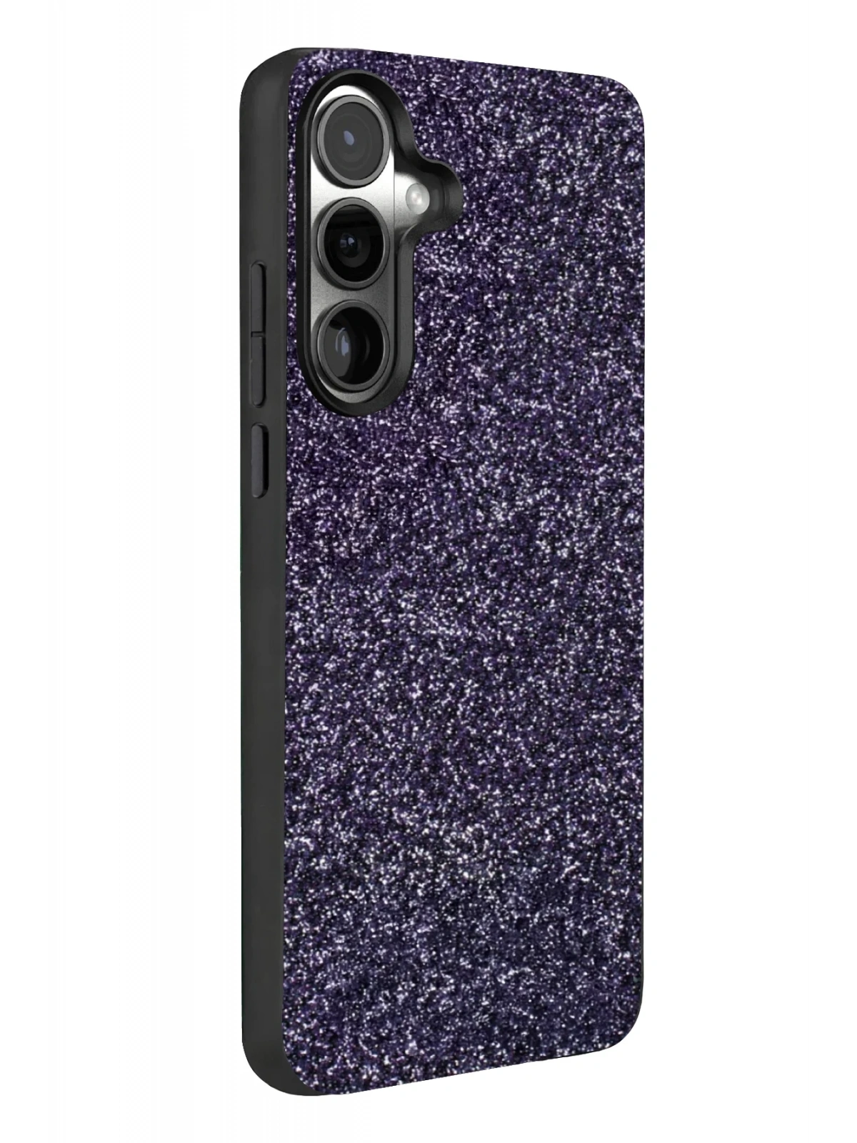 Onegif Samsung Galaxy A37 5G Bright Simli Kapak - Derin Mor