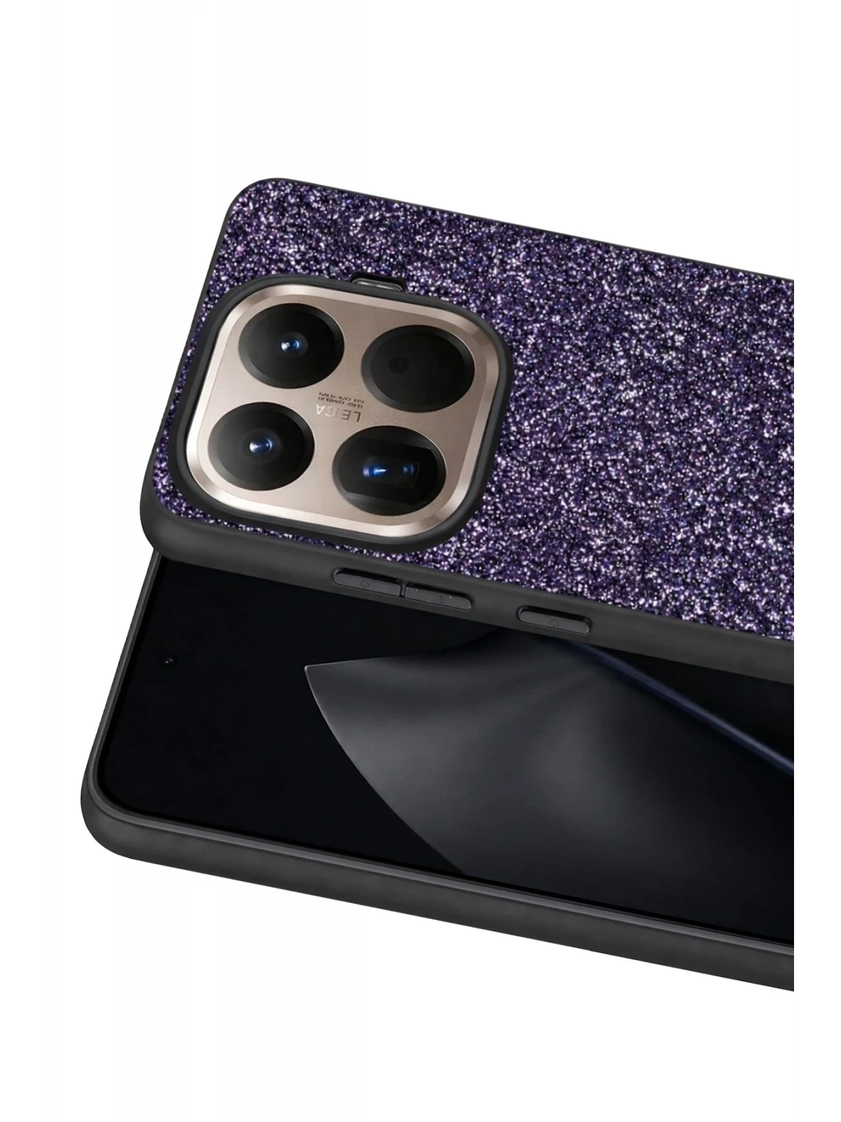 Onegif Xiaomi Mi 15T Pro Bright Simli Kapak - Derin Mor