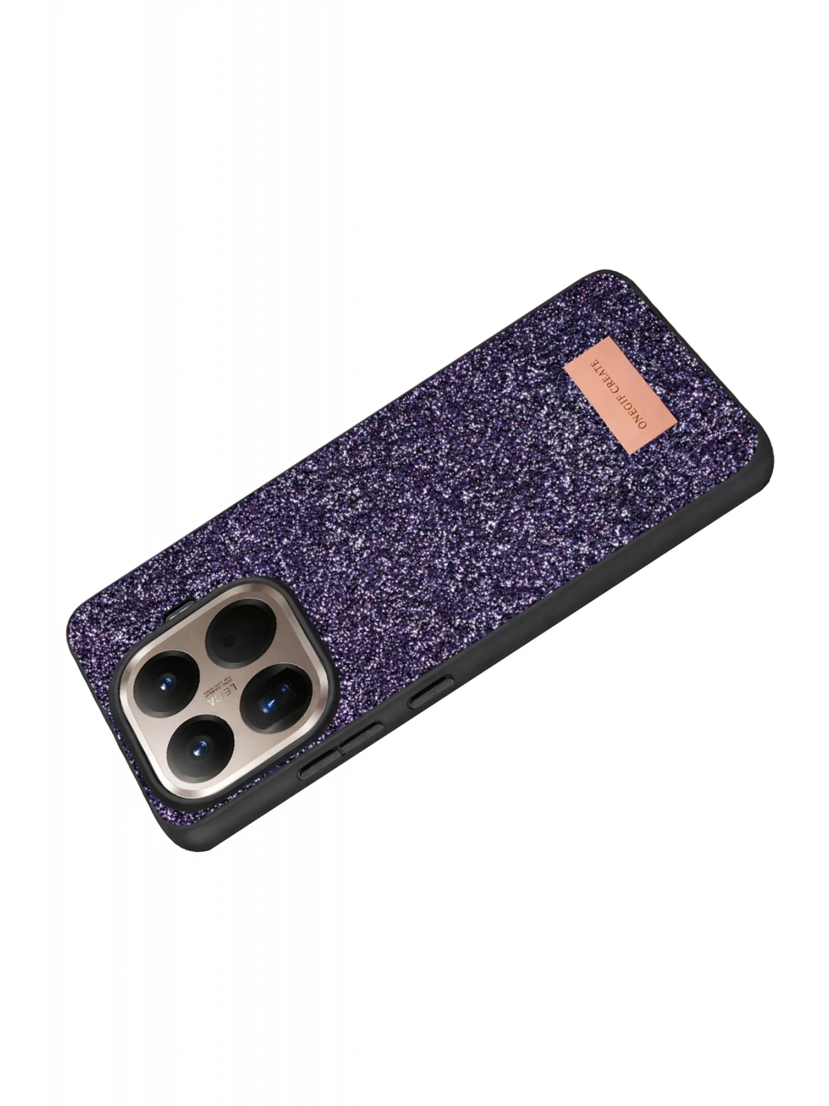 Onegif Xiaomi Mi 15T Pro Bright Simli Kapak - Derin Mor