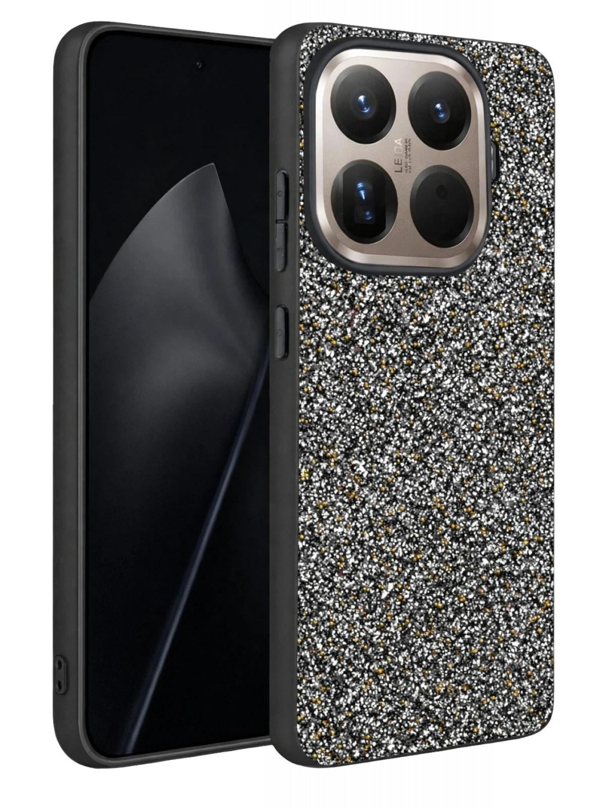 Onegif Xiaomi Mi 15T Pro Bright Simli Kapak - Gold