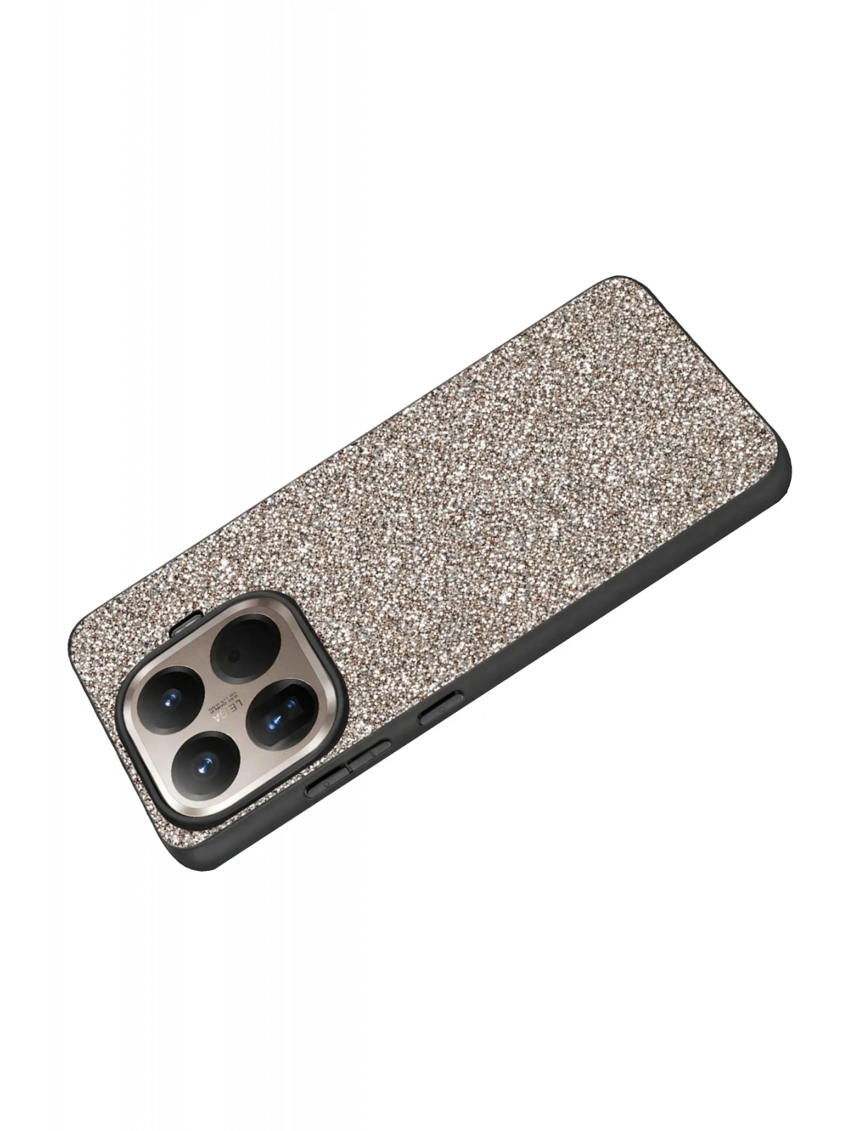 Onegif Xiaomi Mi 15T Pro Bright Simli Kapak - Gümüş