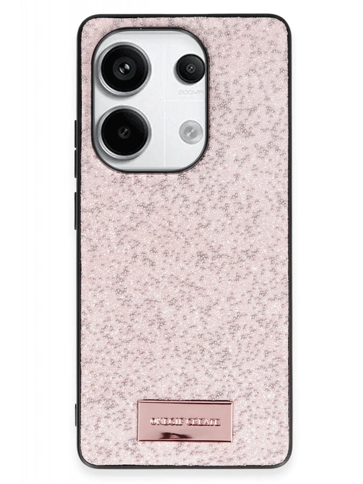 Onegif Xiaomi Redmi Note 13 Pro 4G Bright Simli Kapak - Pembe