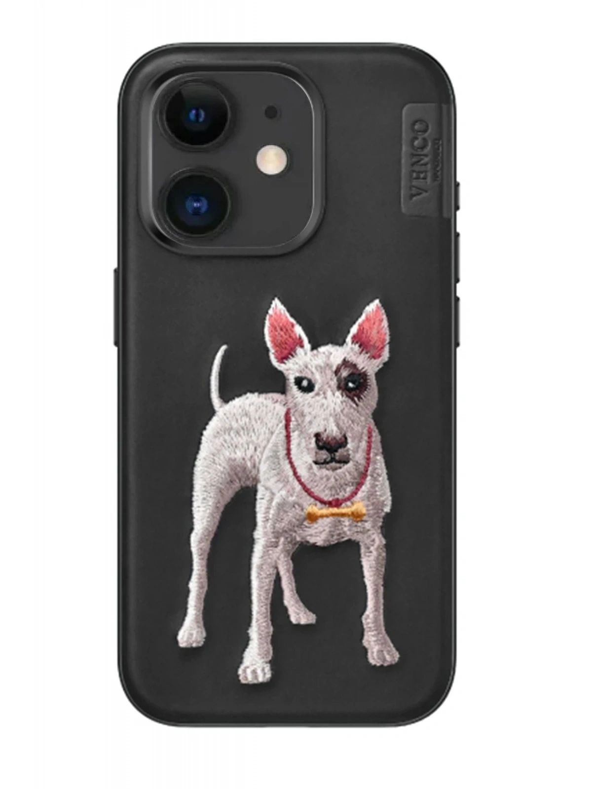 Venco Apple iPhone 11 Perma Desenli Kapak - Siyah