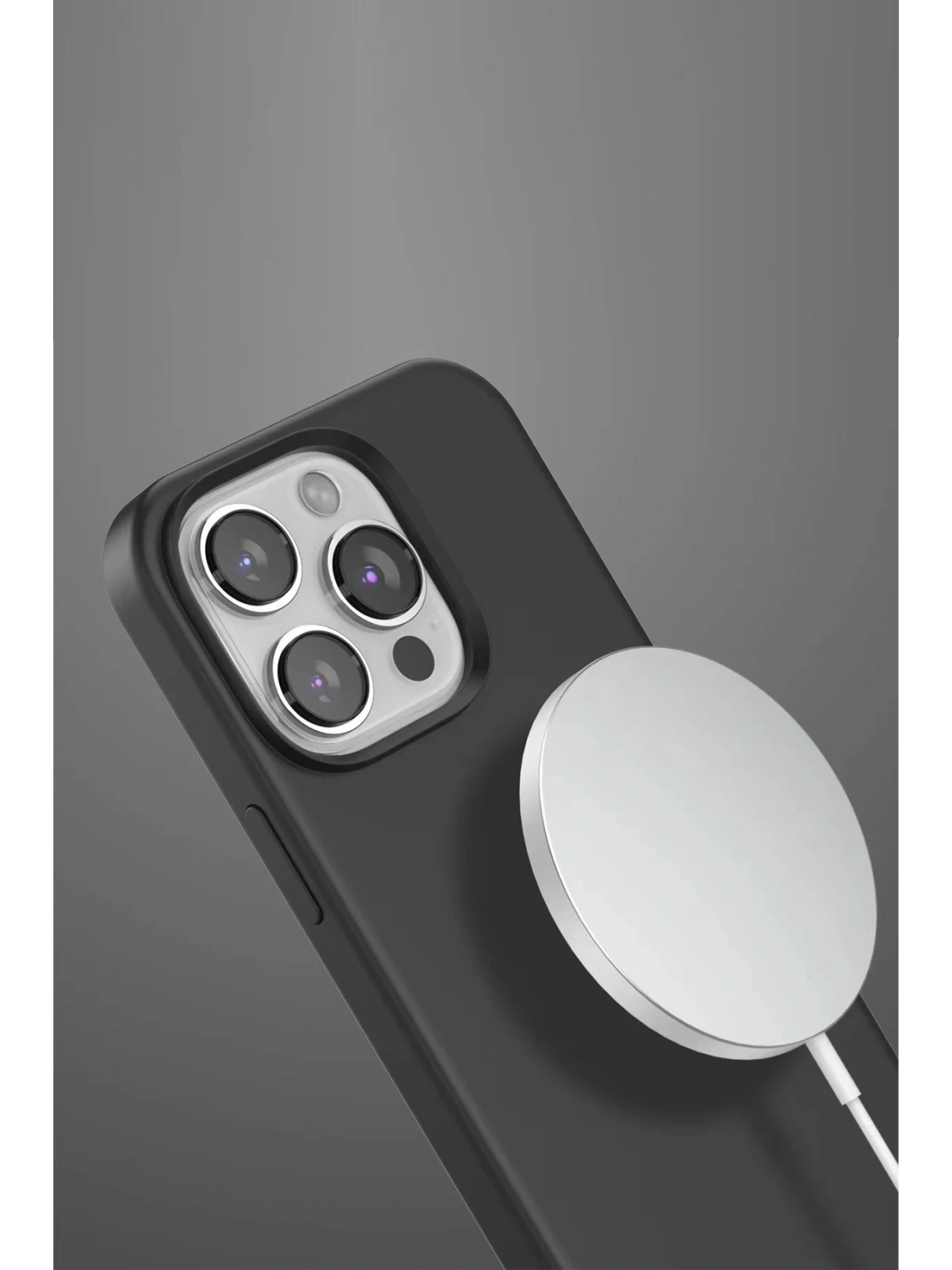 Venco Apple iPhone 14 Pro Max Home Magsafe Kapak - Derin Mor