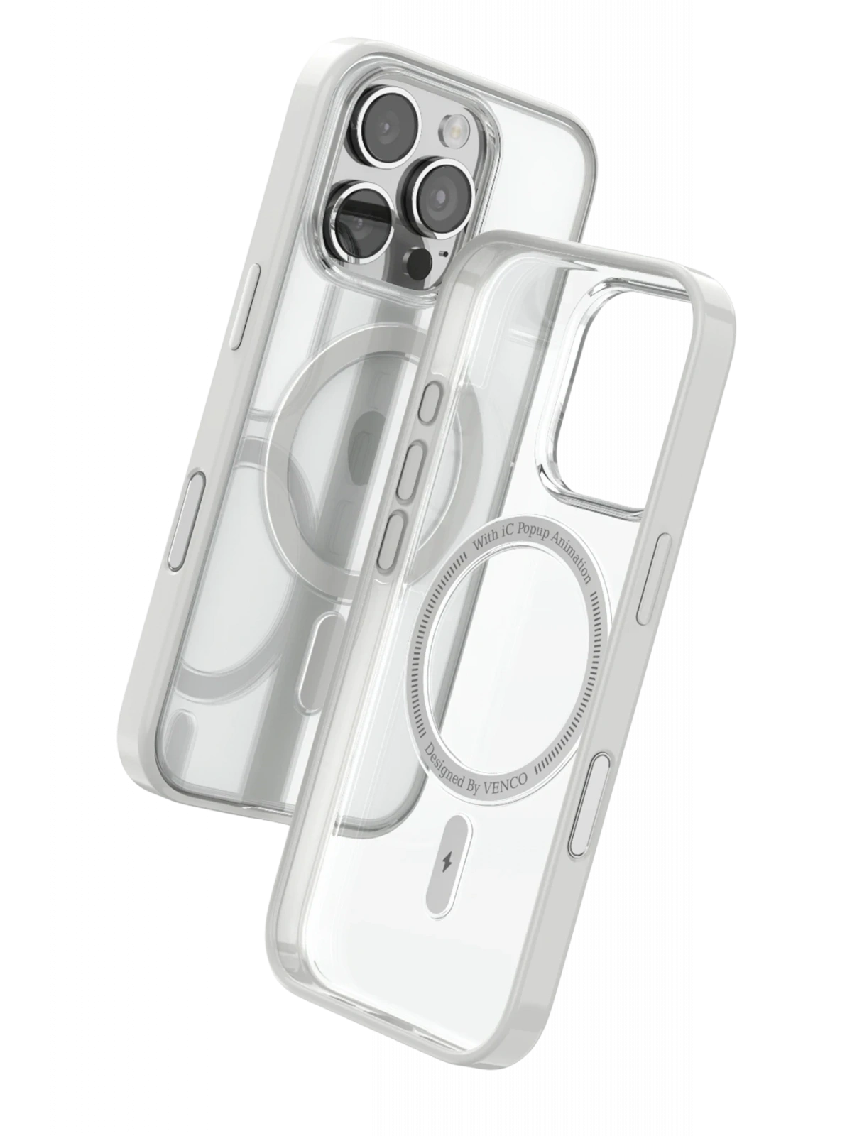 Venco Apple iPhone 16 Pro Joly Magsafe Kapak - Beyaz
