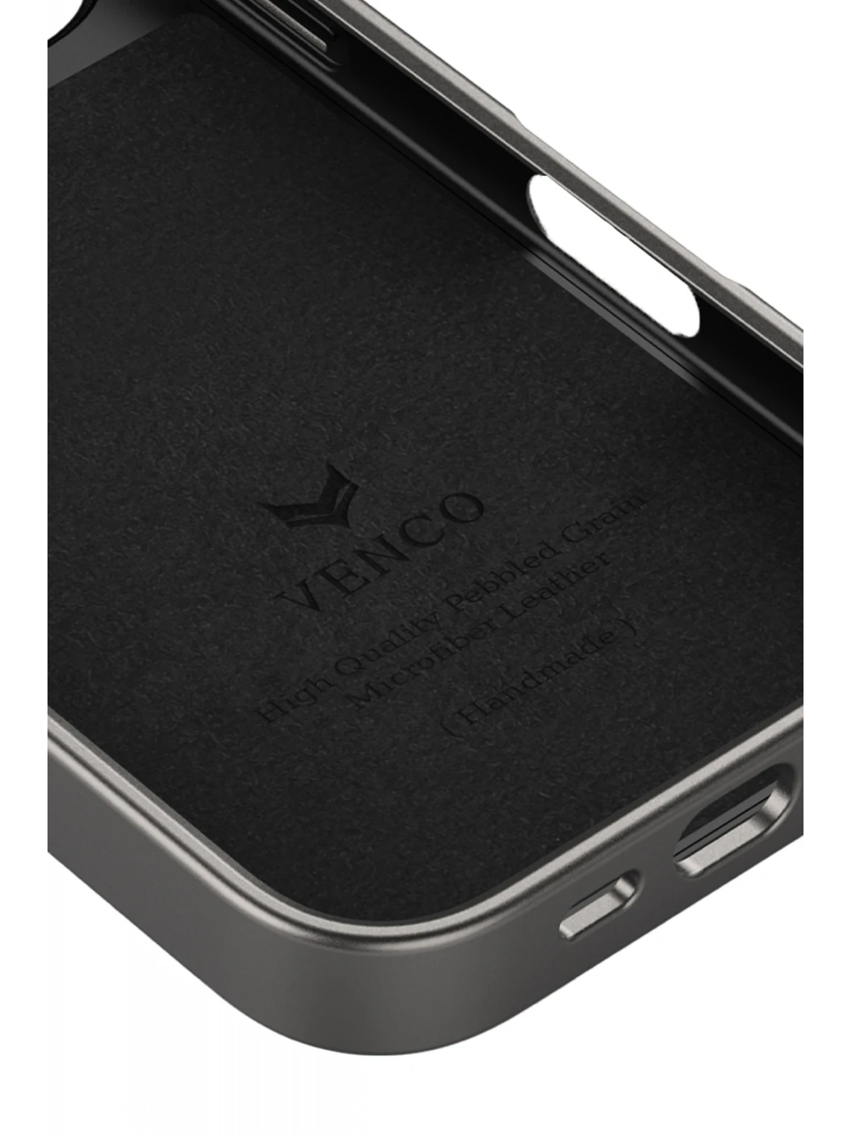 Venco Apple iPhone 16 Pro Max Brand Kapak - Gümüş