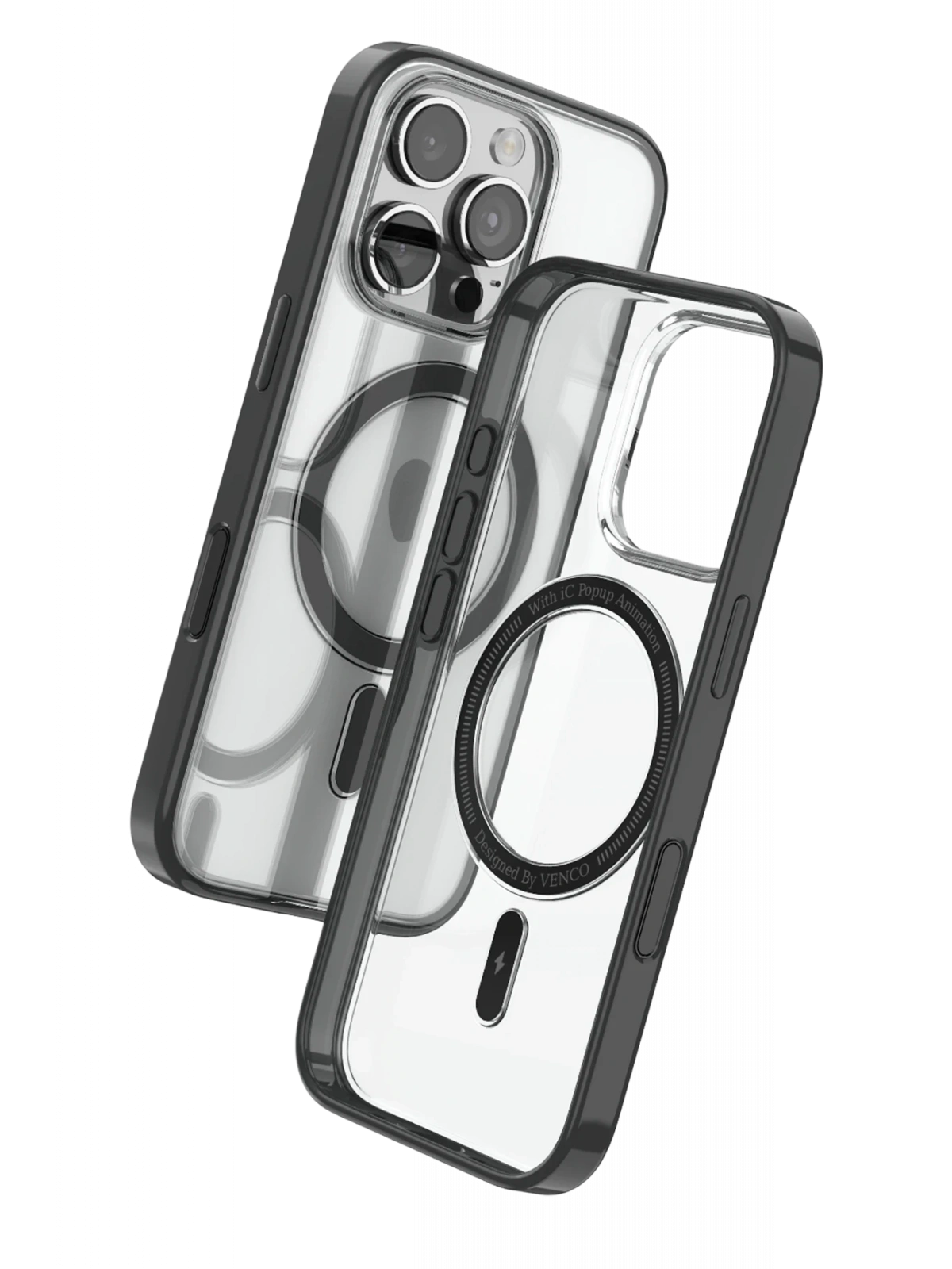 Venco Apple iPhone 16 Pro Max Joly Magsafe Kapak - Siyah