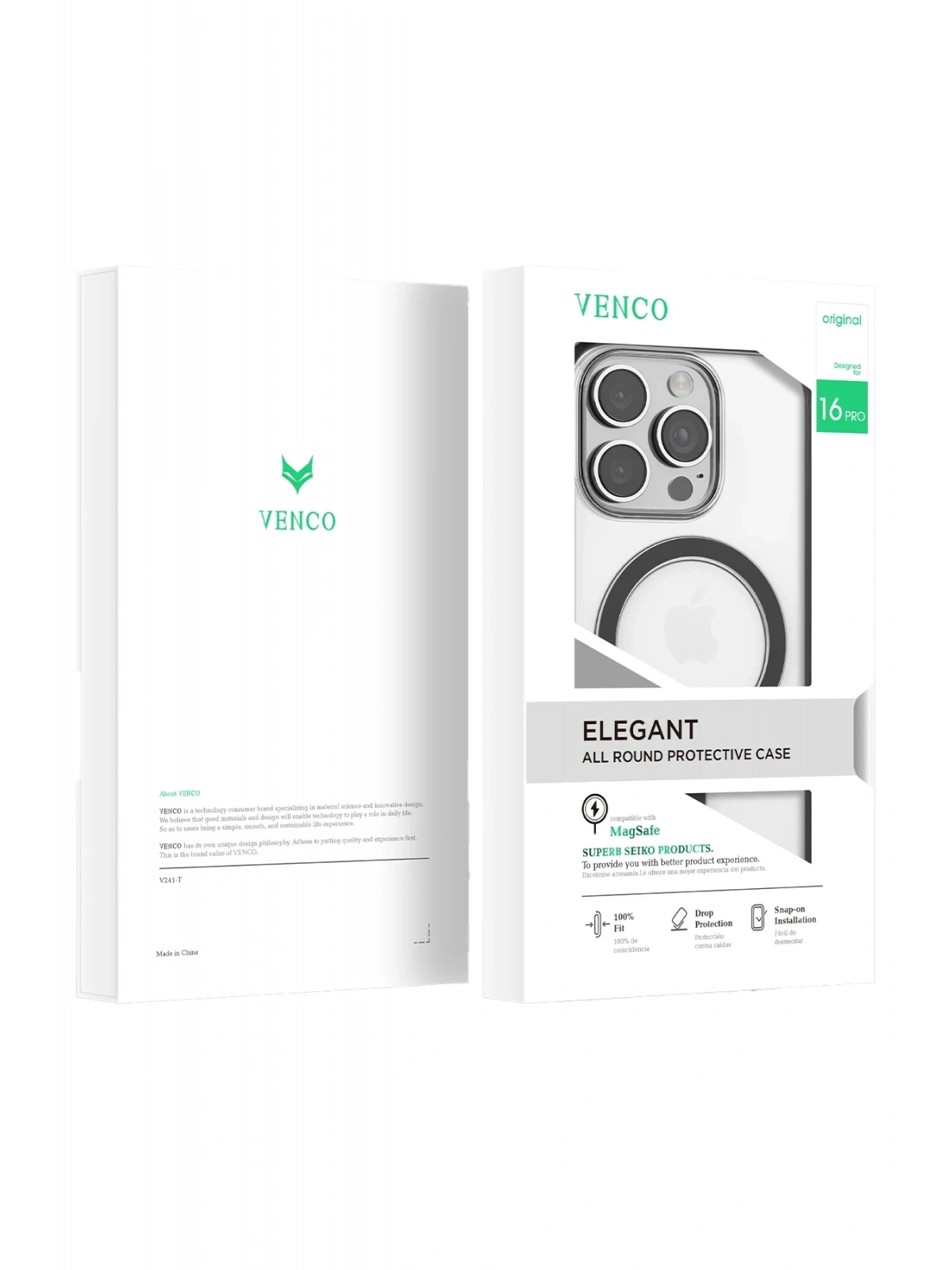 Venco Apple iPhone 16 Pro Max Joly Magsafe Kapak - Siyah
