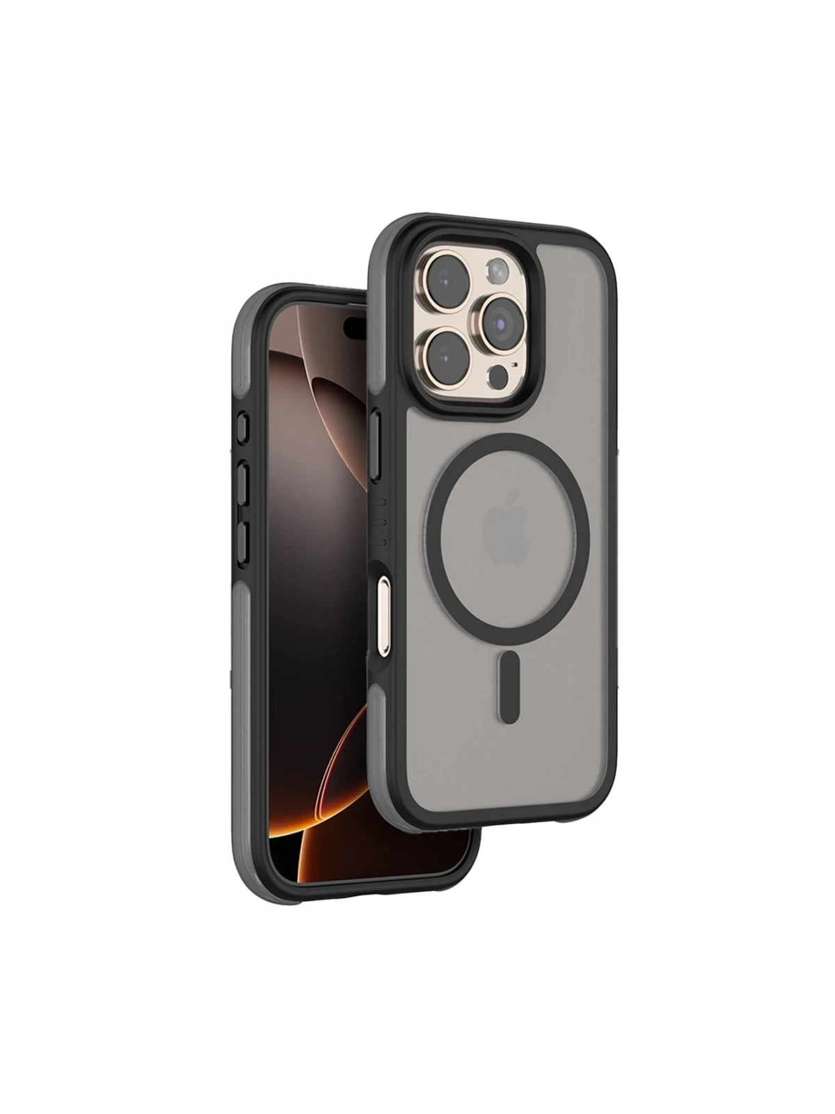 Venco Apple iPhone 16 Pro Max Orbit Magsafe Kapak - Siyah