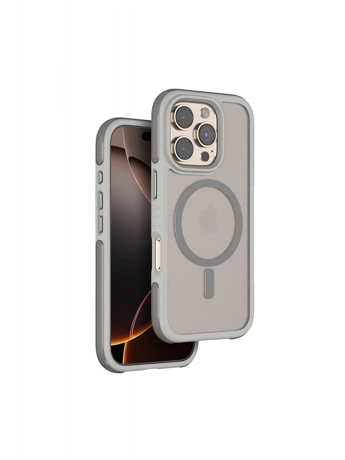 Venco Apple iPhone 16 Pro Max Orbit Magsafe Kapak - Titan Gri