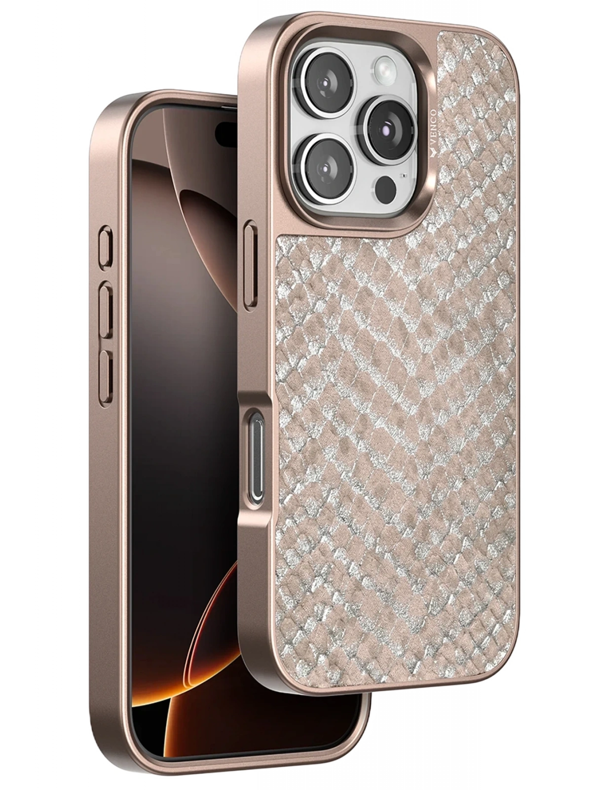 Venco Apple iPhone 16 Pro Max Viper Kapak - Titan Gri