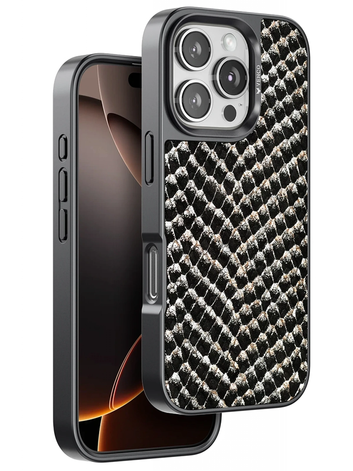 Venco Apple iPhone 16 Pro Viper Kapak - Siyah