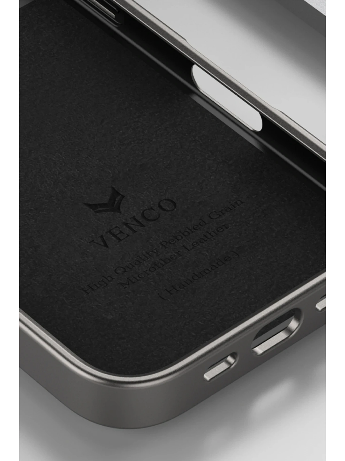 Venco Apple iPhone 16 Pro Wave Kapak - Derin Mor