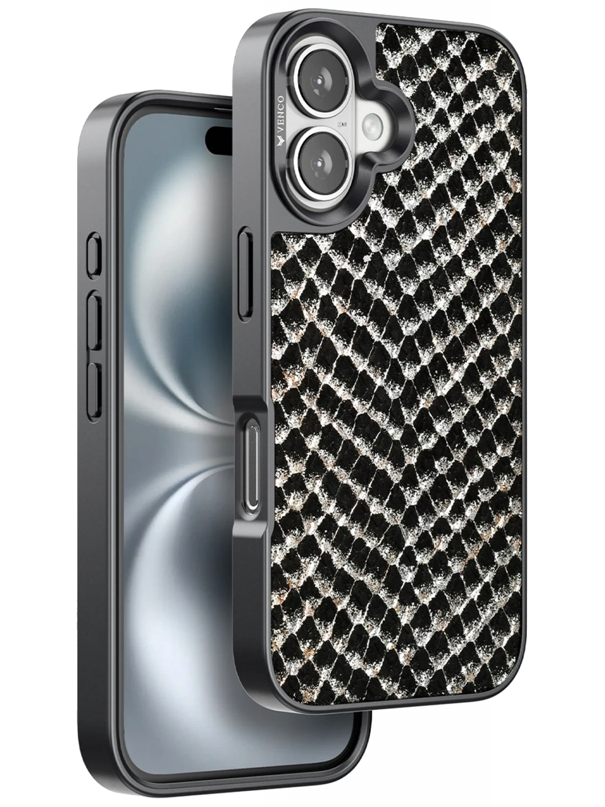 Venco Apple iPhone 16 Viper Kapak - Siyah