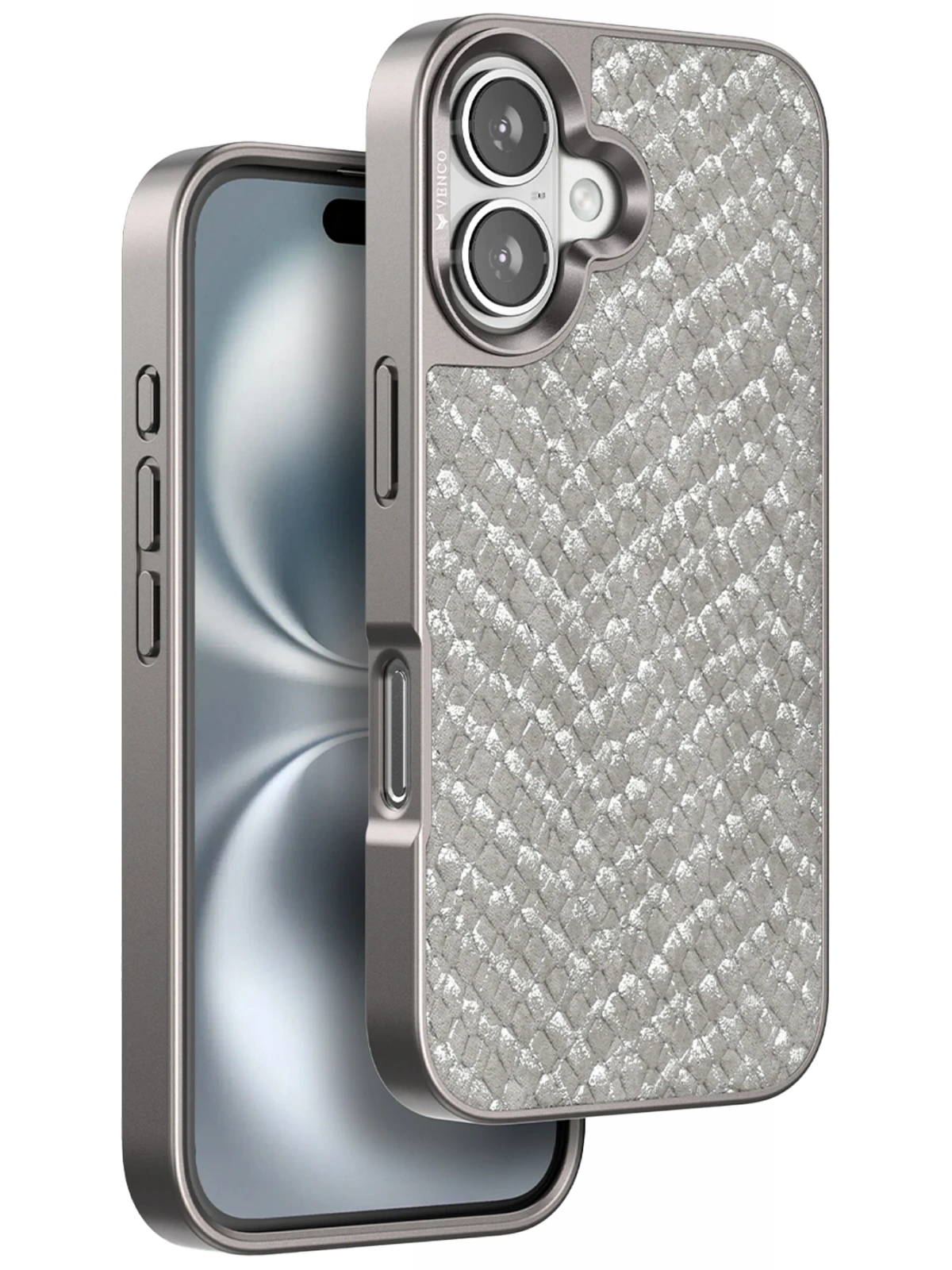 Venco Apple iPhone 16 Viper Kapak - Titan Gri