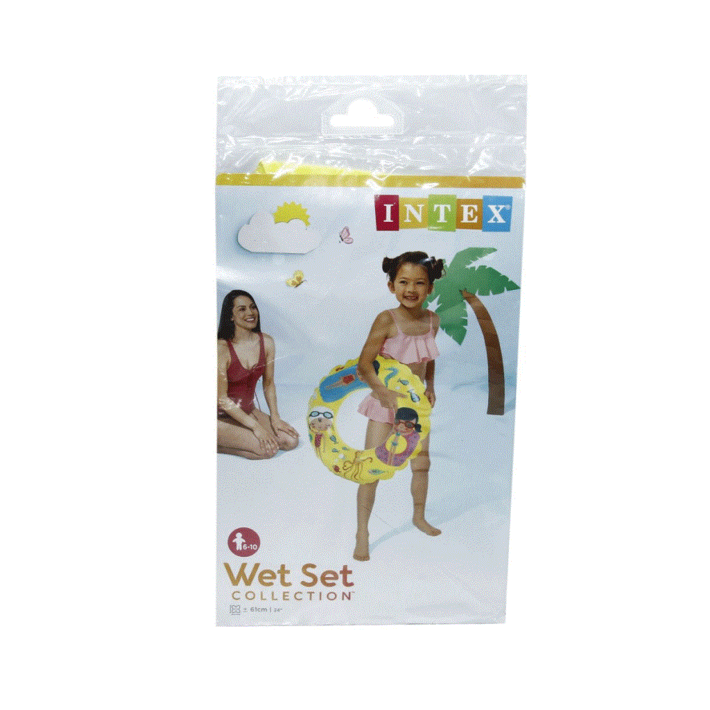 IS59242 Şeffaf Baskılı Simit 61 cm