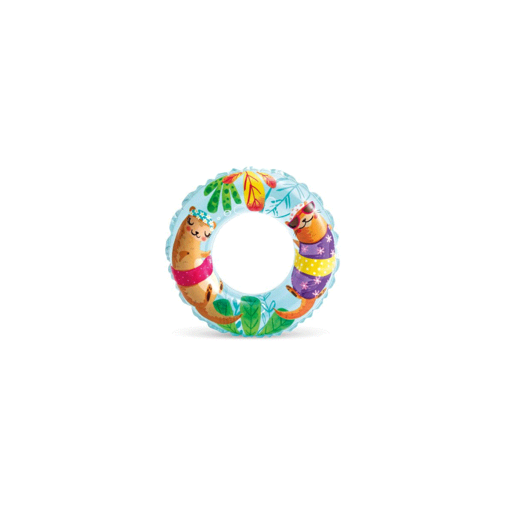 IS59242 Şeffaf Baskılı Simit 61 cm