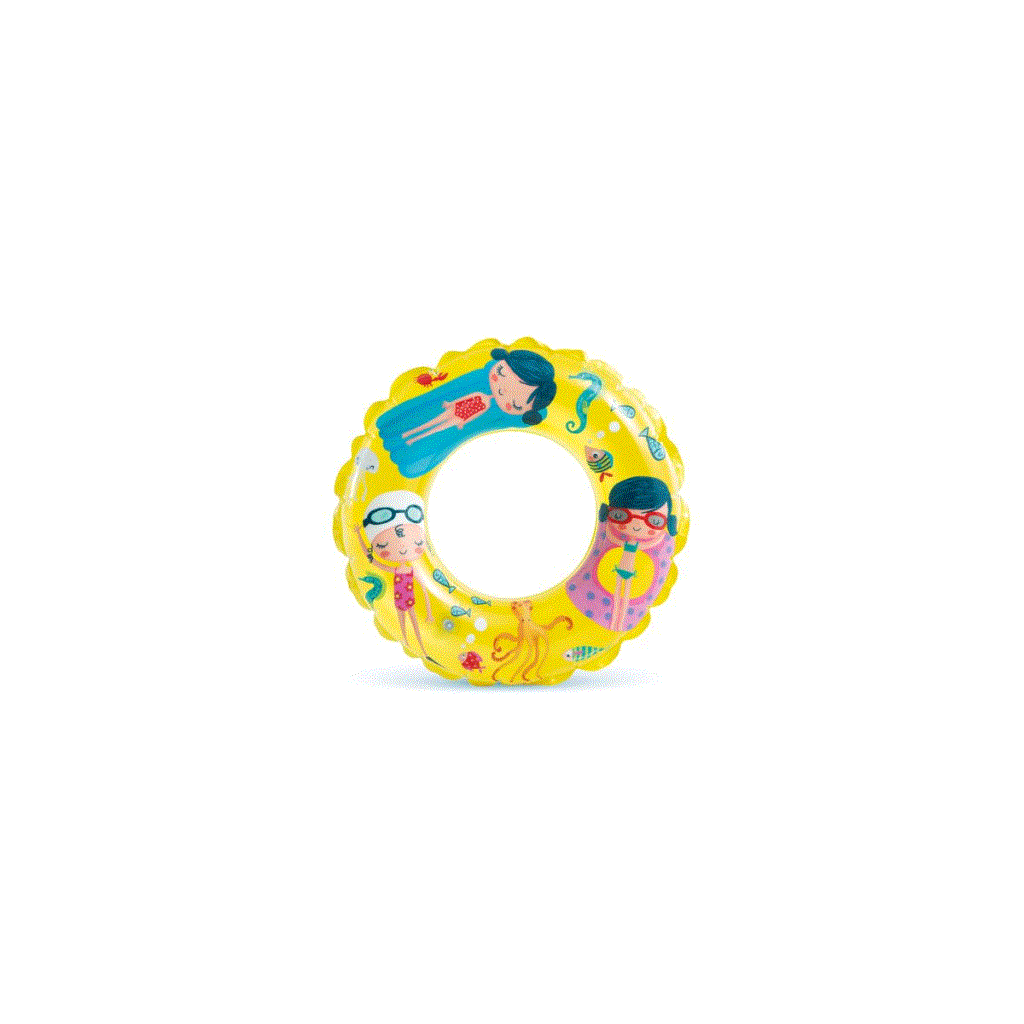 IS59242 Şeffaf Baskılı Simit 61 cm
