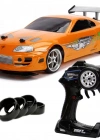 1:10 Fast & Furious 1995 Kumandalı Brians Toyota Supra Drift Turbo Araba