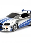 1:16 Fast & Furious Kumandalı Brians Nissan Skyline GT-R Turbo Araba