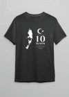 10 Kasım Atatürk Baskılı T-shirt - Siyah