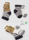 2Li Love Dog Penye Soket Çorap 10118 Gri