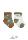 2Li Love Dog Penye Soket Çorap 10118 Nil