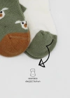 2Li Love Dog Penye Soket Çorap 10118 Nil