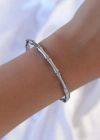 316L Çelik Gümüş Renk Kemik Model Bileklik