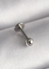 316L Çelik Gümüş Renk Topçuk Piercing