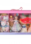 3688-033A Fashion Aksesuarlı Eklemli Bebek -Karsan  Oyuncak