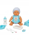 3823 Bakım Zamanı Sesli Gülen Ağlayan Bebek 32 cm -NessiWorld