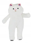 4806 Peluş Uzun Kedi 55 cm Beyaz -My Friend Toys