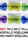 70li 80li Yıllar Nostalji Yeşilçam Retro Parti Gözlükleri 6 Adet