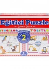 7196 Çark Puzzle Hayvanlar Taşıtlar 60 Parça