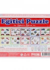 7196 Çark Puzzle Hayvanlar Taşıtlar 60 Parça