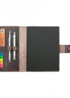 A5 Defter ve Ajanda Kılıfı - %100 Crazy Deri - KO10003 - Kahverengi