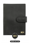 A5 Defter ve Ajanda Kılıfı - %100 Rainbow Deri - KO10001 - Antrasit