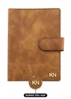 A5 Defter ve Ajanda Kılıfı - %100 Rainbow Deri - KO10001 - Camel