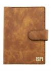 A5 Defter ve Ajanda Kılıfı - %100 Rainbow Deri - KO10001 - Camel