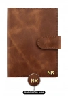 A5 Defter ve Ajanda Kılıfı - %100 Rainbow Deri - KO10001 - Kahverengi