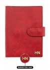 A5 Defter ve Ajanda Kılıfı - %100 Rainbow Deri - KO10001 - Kırmızı