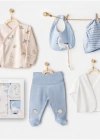 AC25910 Newborn Set Dino 5Li Hastane Çıkışı Beige