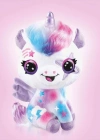 Airbrush Peluş Karanlıkta Parlayan Sihirli Unicorn
