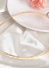 Altın Gold Renk Bekarlığa Veda Kristal Taş Bride Tacı İthal 16x10 cm