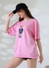Ayıcıklı oversize tişört